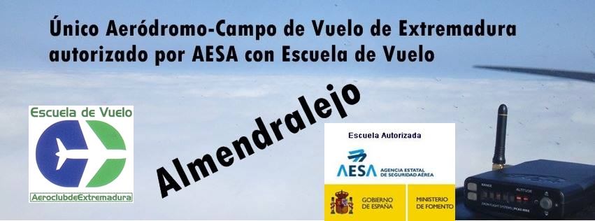 Primera imagen de Escuela de Vuelo Almendralejo. 